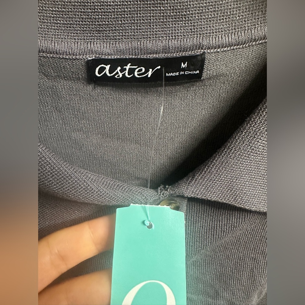 Aster Gray Knit Top - Picture 4 of 5